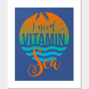 I Only Need Vitamin Sea 1 Posters and Art